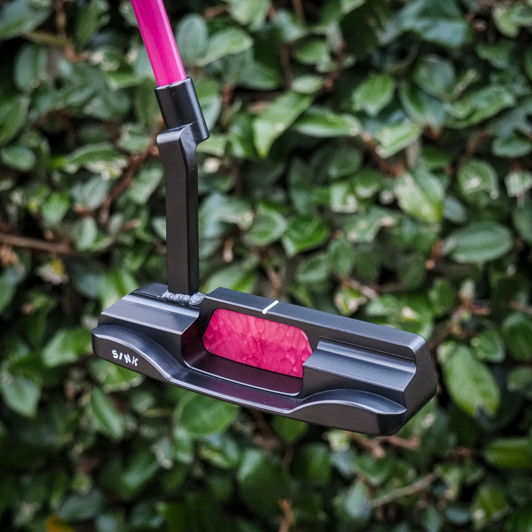PINK ACE 2.0 - SINK GOLF| UK MILLED PUTTERS