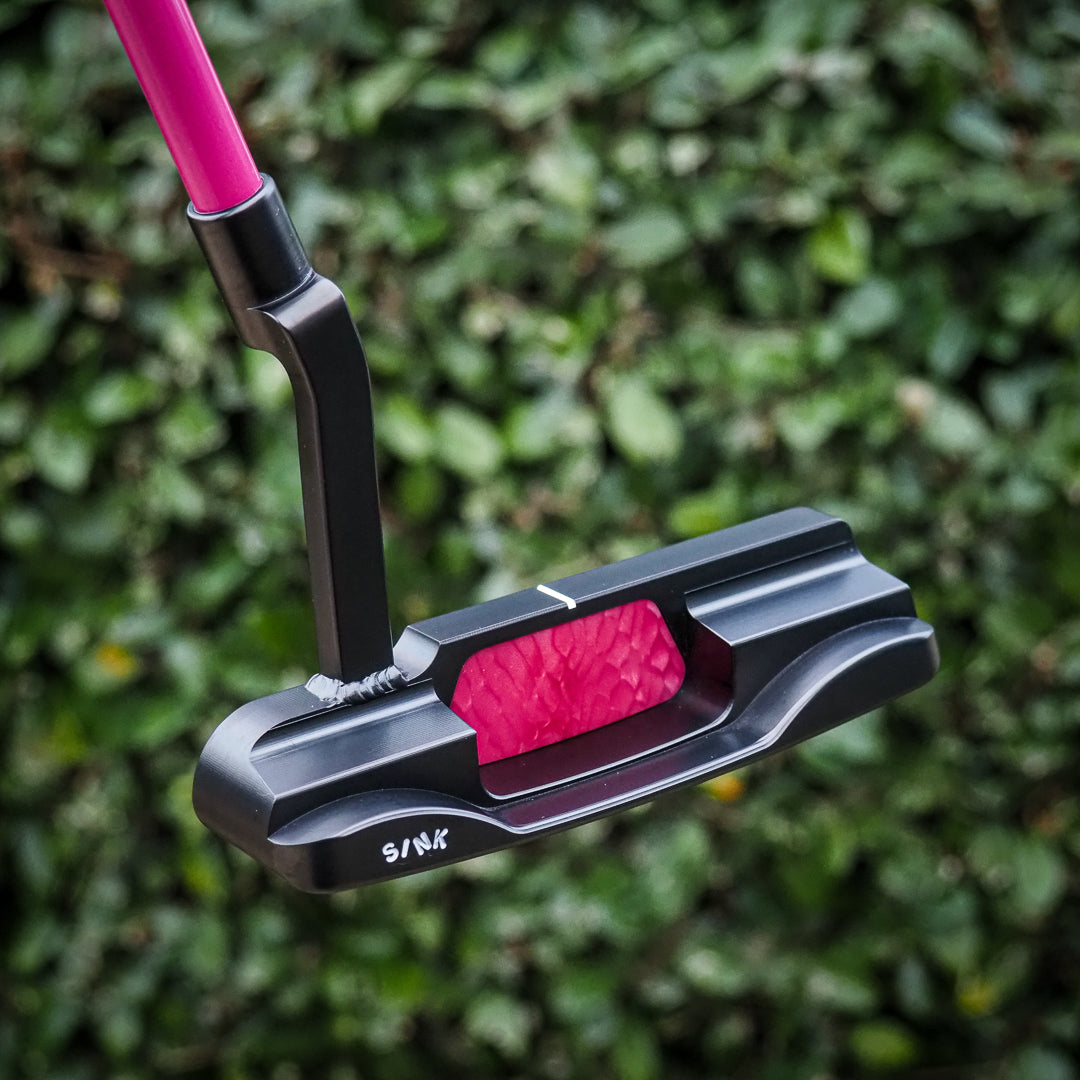 PINK ACE 2.0 - SINK GOLF| UK MILLED PUTTERS