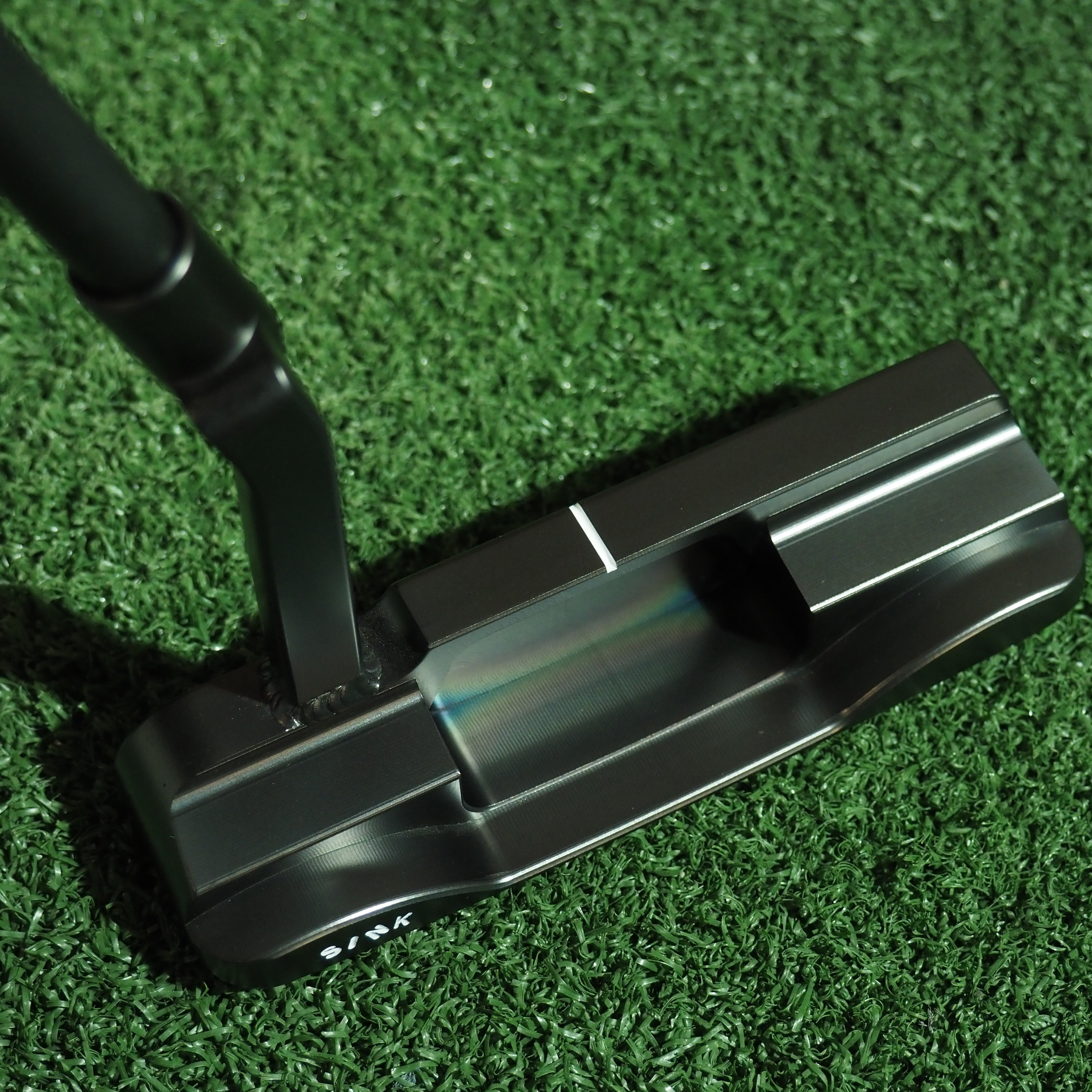 ACE 2.0 BLACKOUT - SINK GOLF| UK MILLED PUTTERS