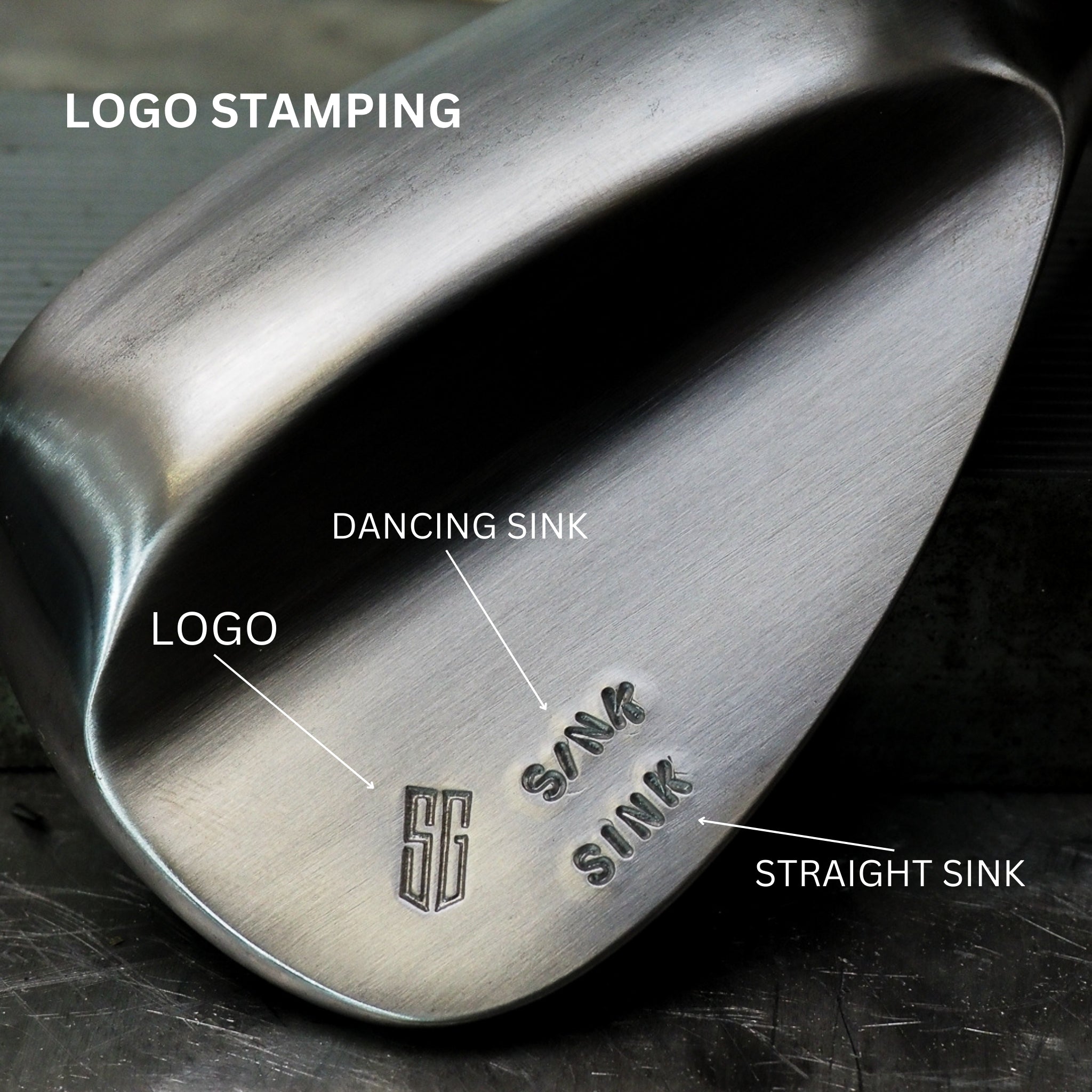 Brushed bronze wedge release - SINK GOLF