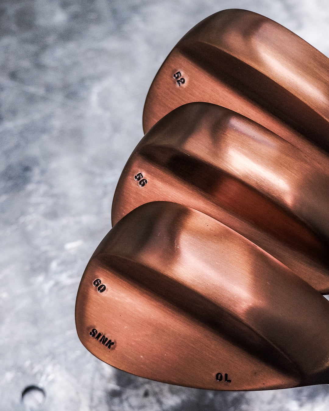 Brushed bronze wedge release - SINK GOLF
