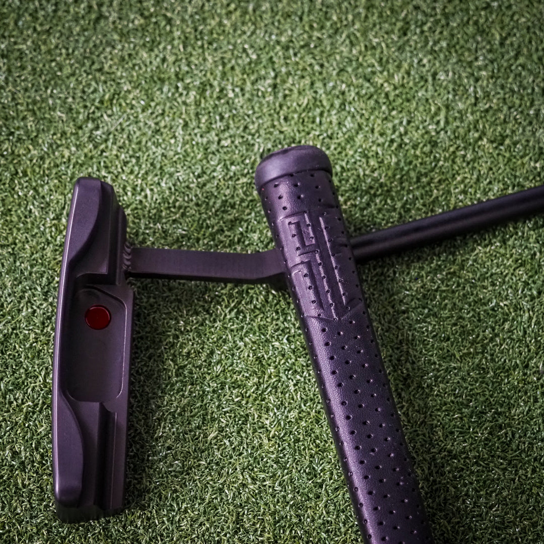 ACE 2.0 RED CHERRY BLACKOUT - SINK GOLF| UK MILLED PUTTERS 