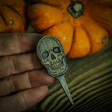 The antiqued Skull - SINK GOLF| UK MILLED PUTTERS 