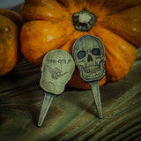 The antiqued Skull - SINK GOLF| UK MILLED PUTTERS 