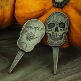 The antiqued Skull - SINK GOLF| UK MILLED PUTTERS 