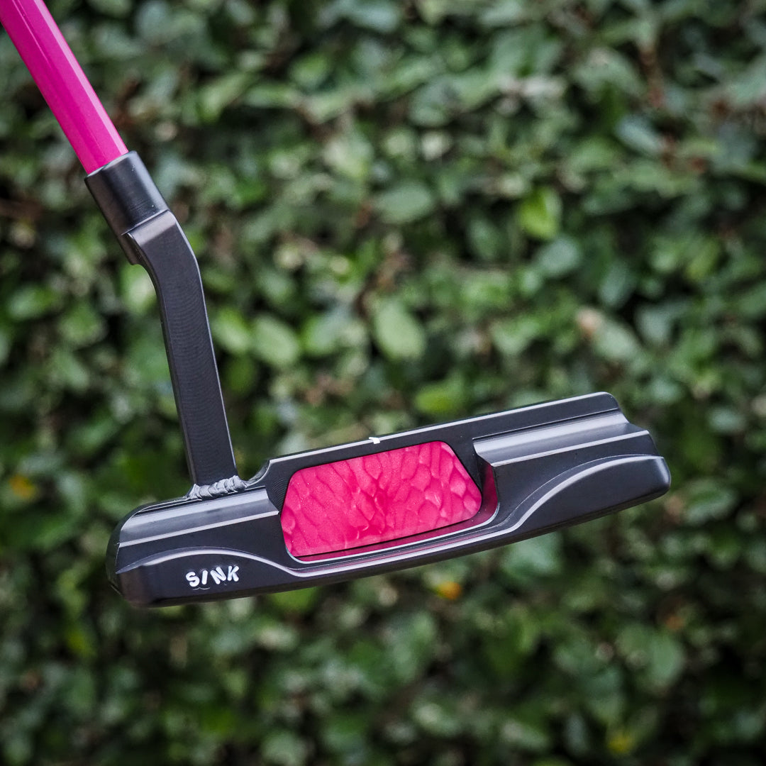 PINK ACE 2.0 - SINK GOLF| UK MILLED PUTTERS 