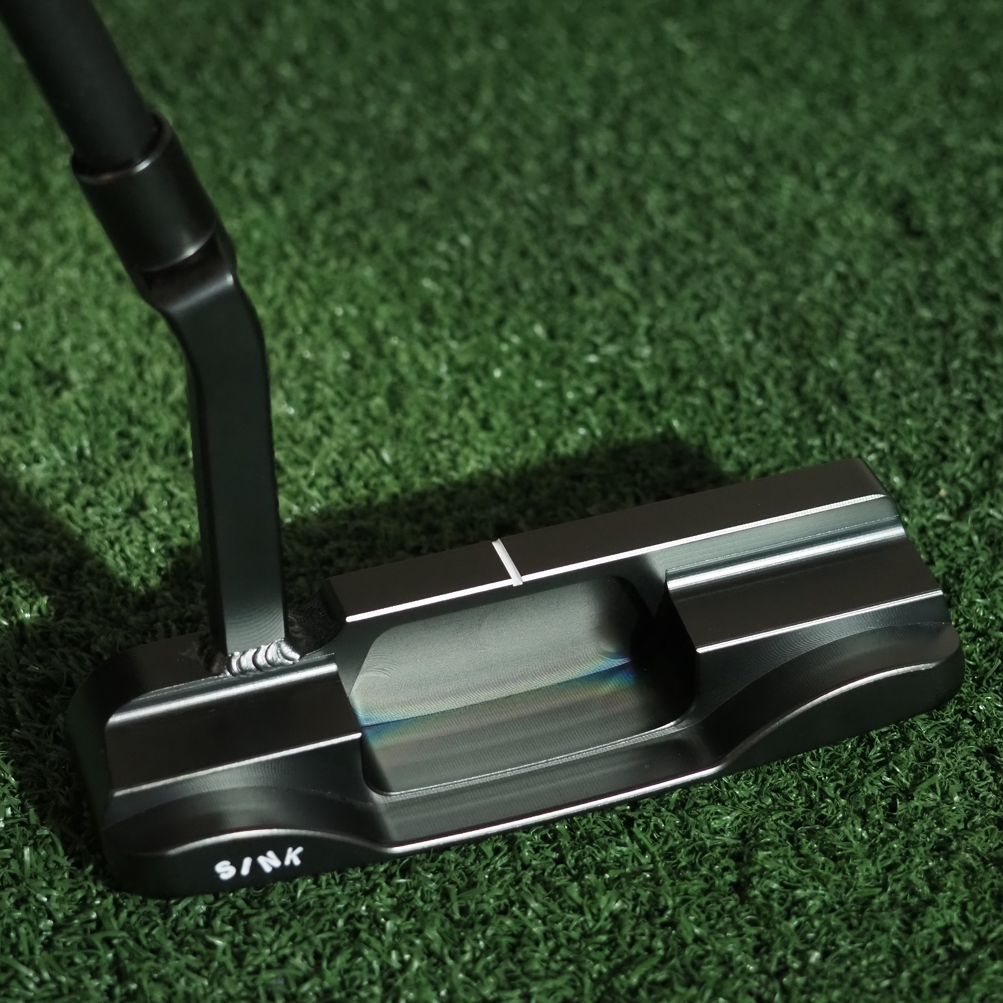 ACE 2.0 BLACKOUT - SINK GOLF| UK MILLED PUTTERS 